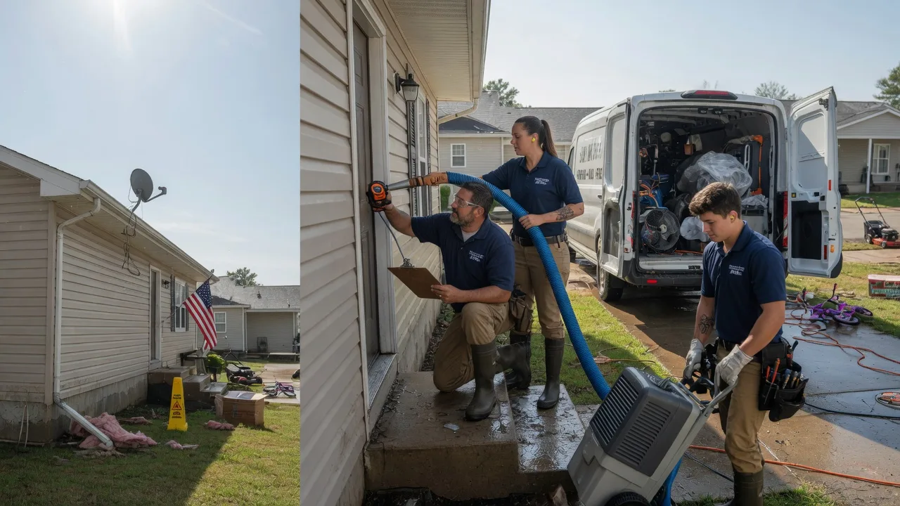 Ceiling Water Damage Restoration in Othello, WA near me