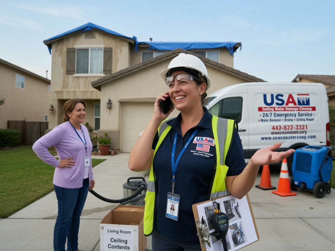 Ceiling Water Damage Restoration Othello, WA FAQs